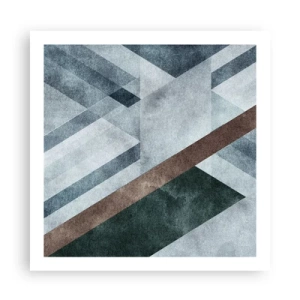 Poster - Refined Elegance of Geometry - 60x60 cm