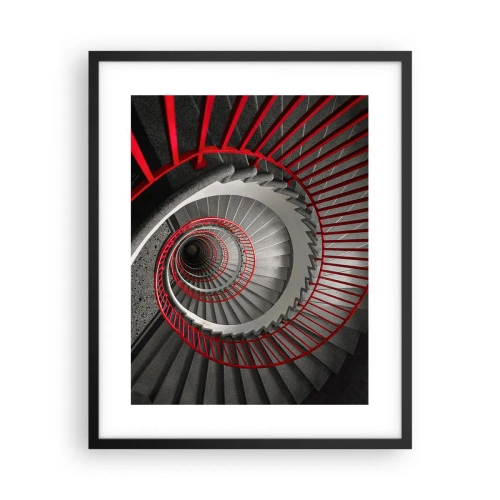 Poster in black frame - Games of Architecture - 40x50 cm