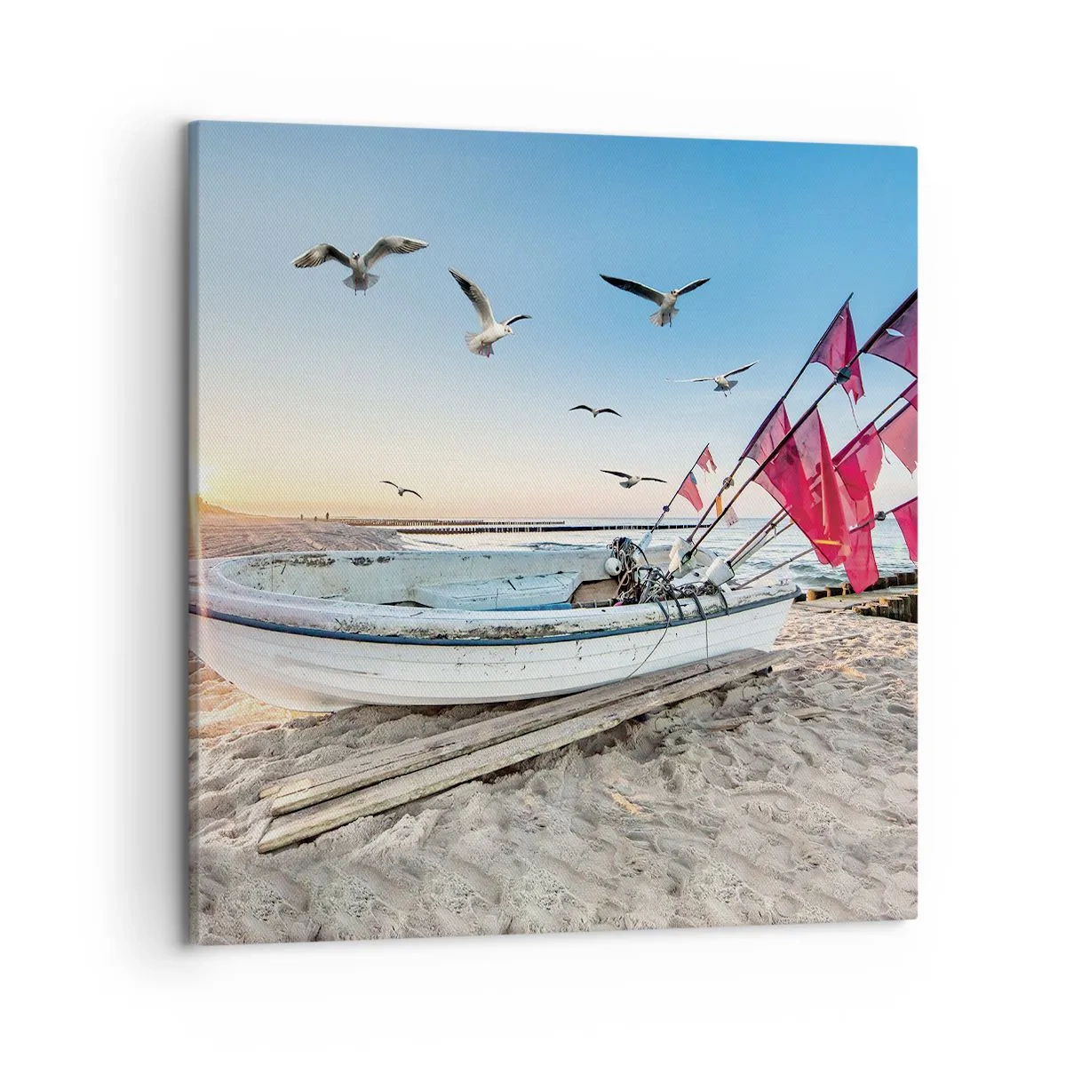 Canvas picture - Deserved Rest - 50x50 cm