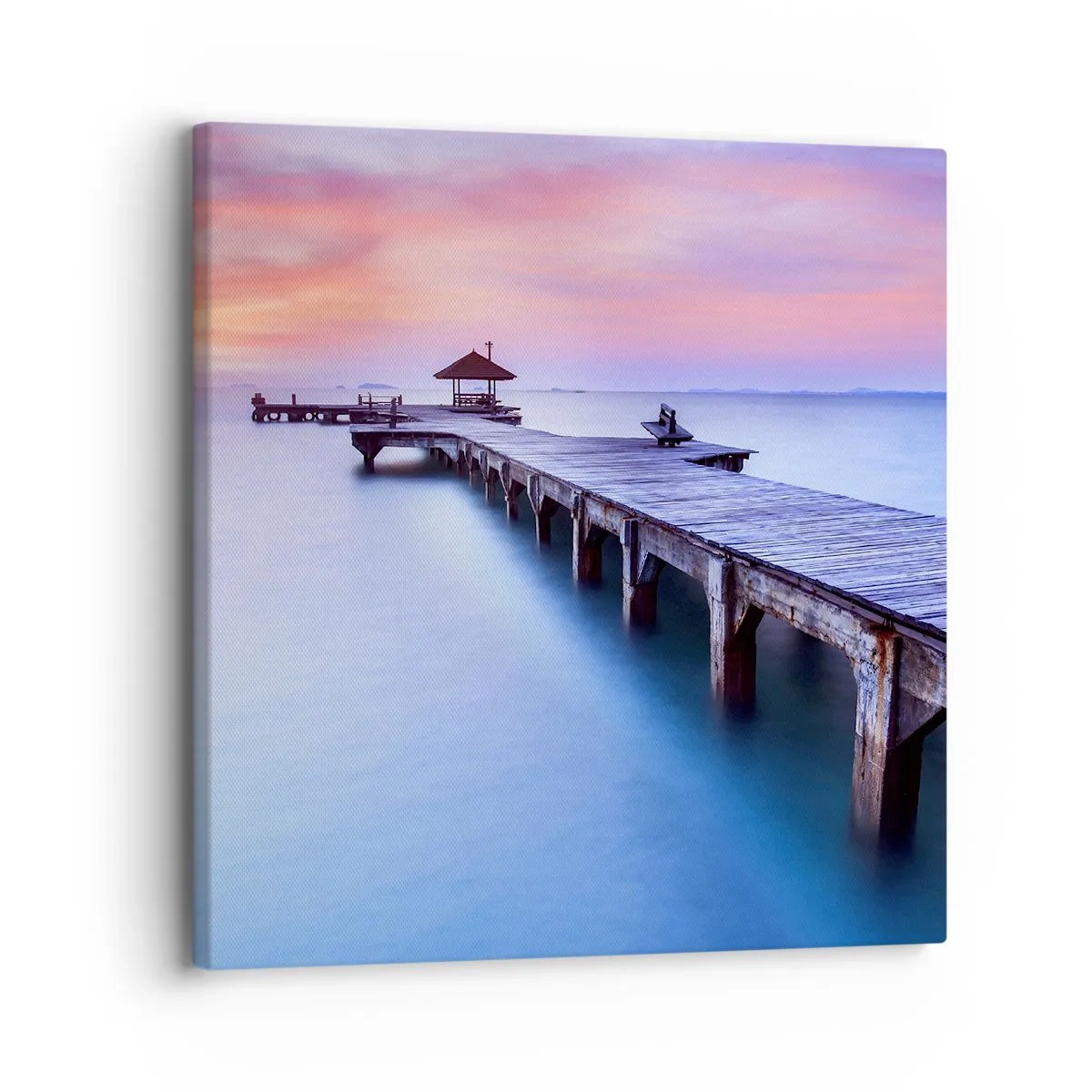 Canvas picture - Sea of Calm to the Horizon - 30x30 cm