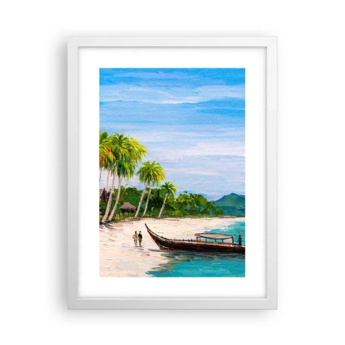 Poster in white frmae - Exotic Dream - 30x40 cm