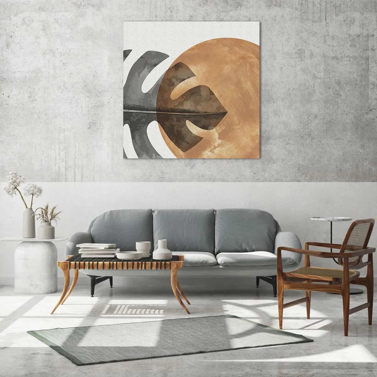 Glass picture - Always the Sun - 50x50 cm