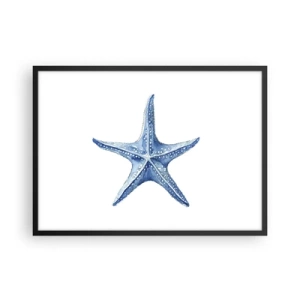 Poster in black frame - Sea Star - 70x50 cm