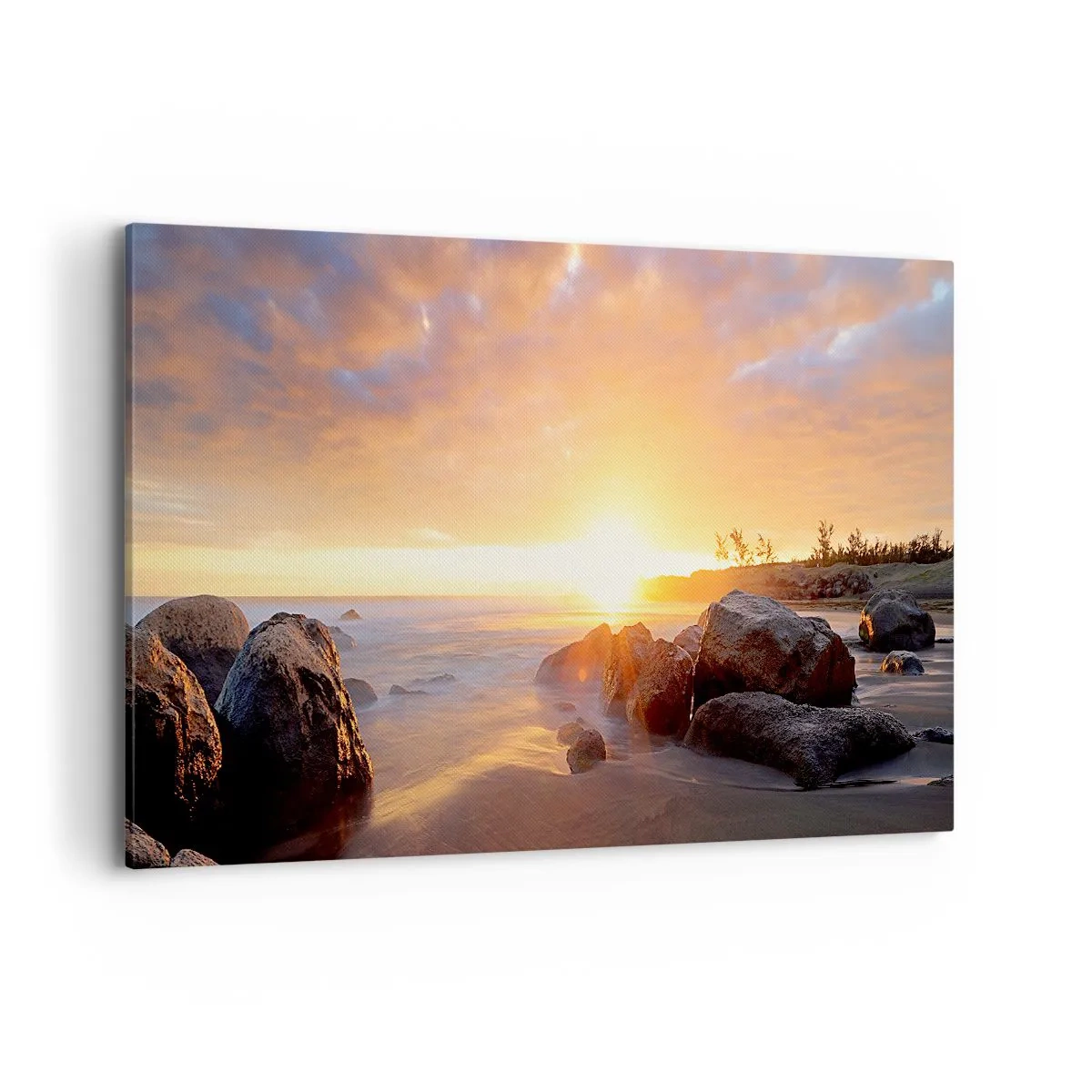 Canvas picture - Shiny Breeze of the Evening - 120x80 cm