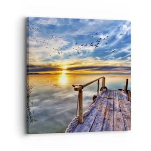 Canvas picture - Wind is Taking a Break - 30x30 cm