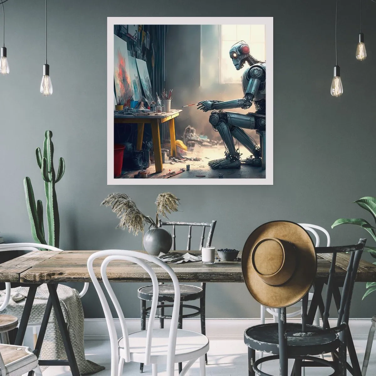 Poster - Act of Creation - 30x30 cm