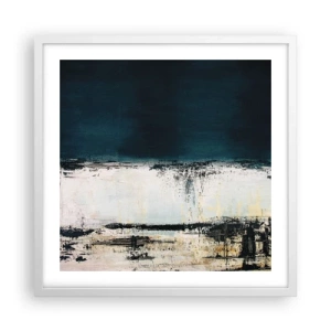 Poster in white frmae - Horizontal Compostion - 50x50 cm