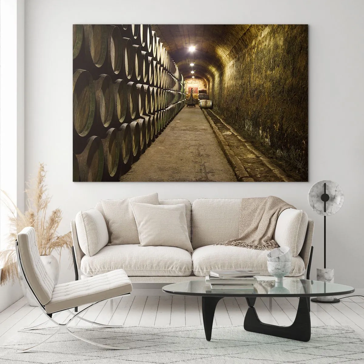 Glass picture - It is Good to Lie Down - 100x70 cm