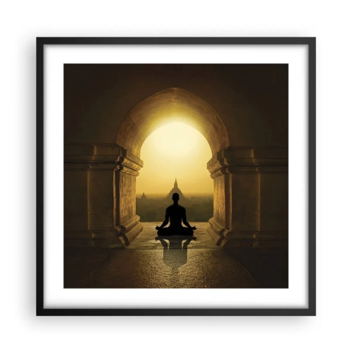 Poster in black frame - Full Harmony - 50x50 cm