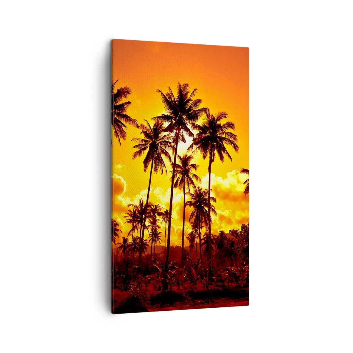 Canvas picture - Blazing Sun - 45x80 cm