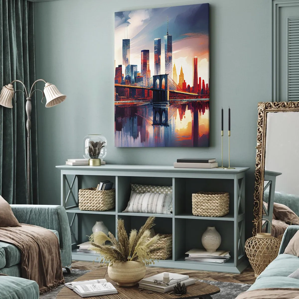 Canvas picture - Fabulous New York - 55x100 cm
