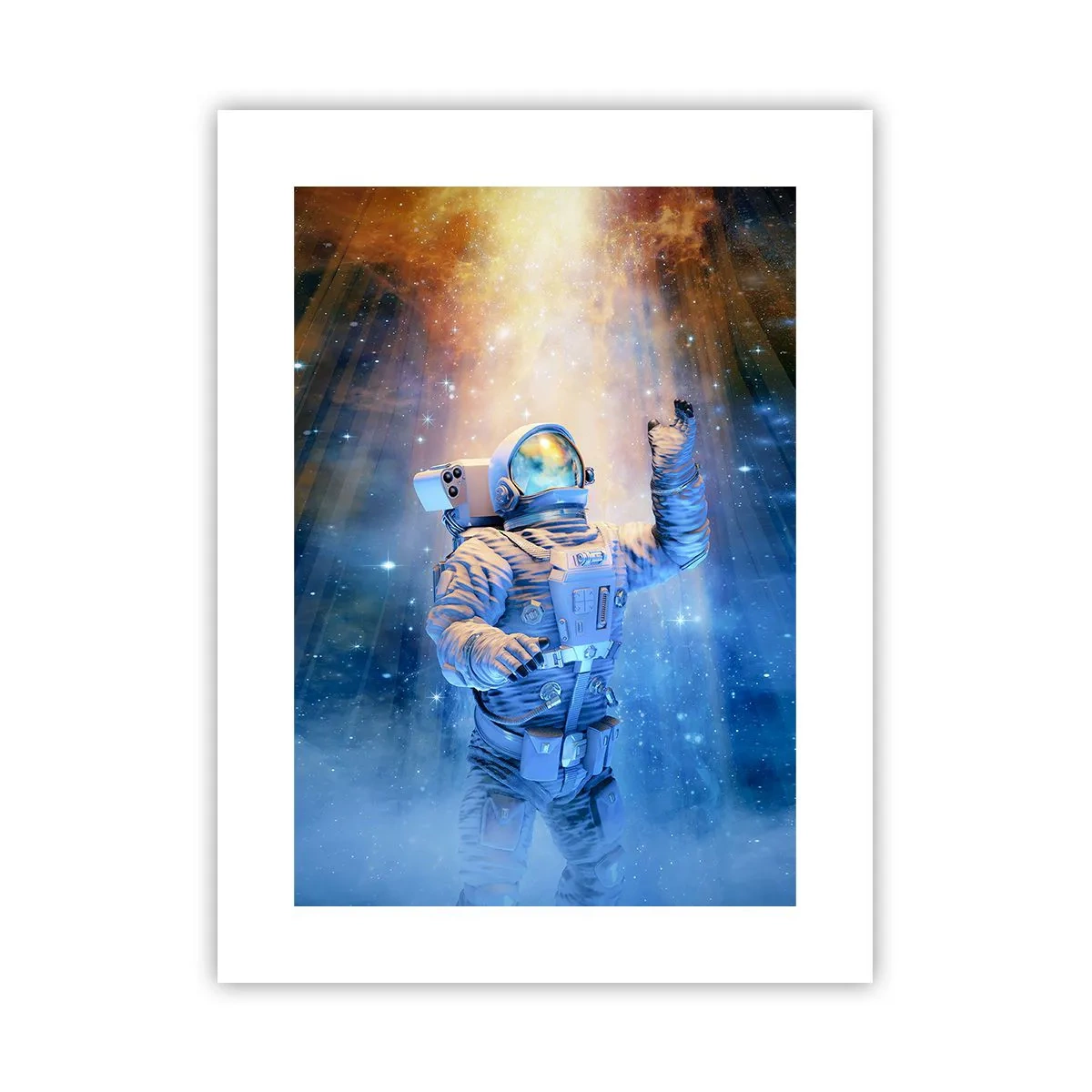 Poster - Finally at the Destination - 30x40 cm