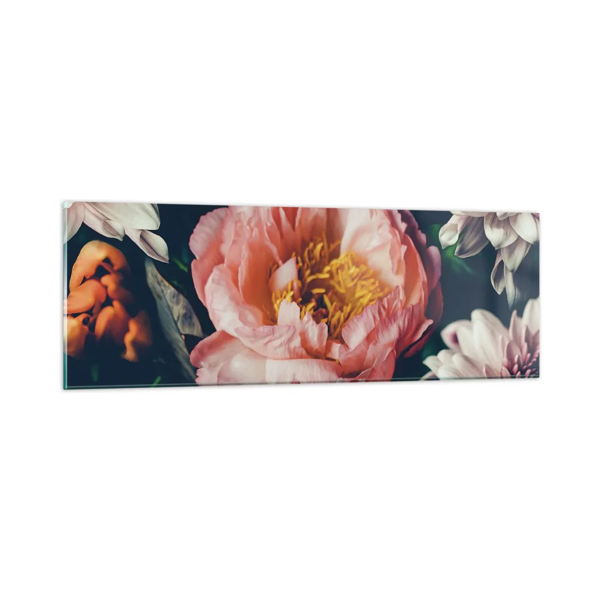 Glass picture - In Baroque Style - 90x30 cm