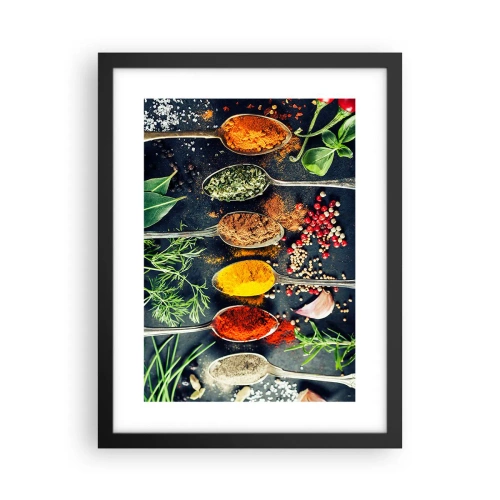 Poster in black frame - Culinary Magic - 30x40 cm