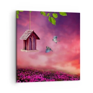 Canvas picture - Invitation to Dinner - 60x60 cm