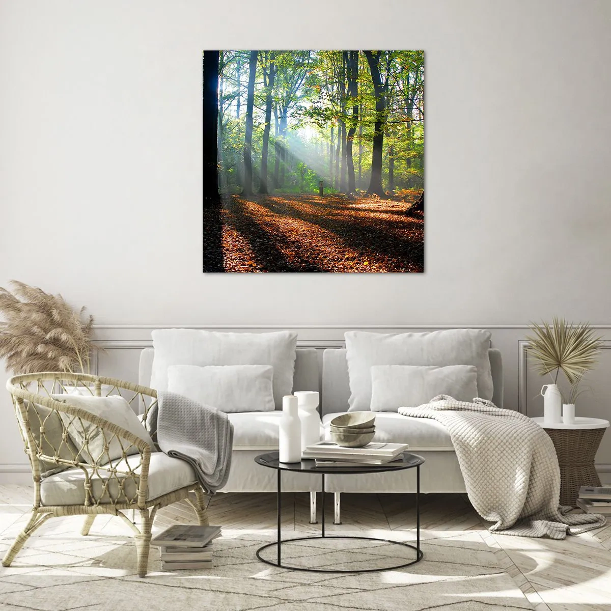 Glass picture - Highs And Lows - 70x70 cm