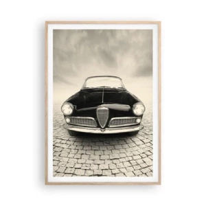 Poster in light oak frame - How Can You not Love Me? - 70x100 cm