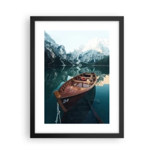 Poster in black frame - Like Painted on Glass - 30x40 cm