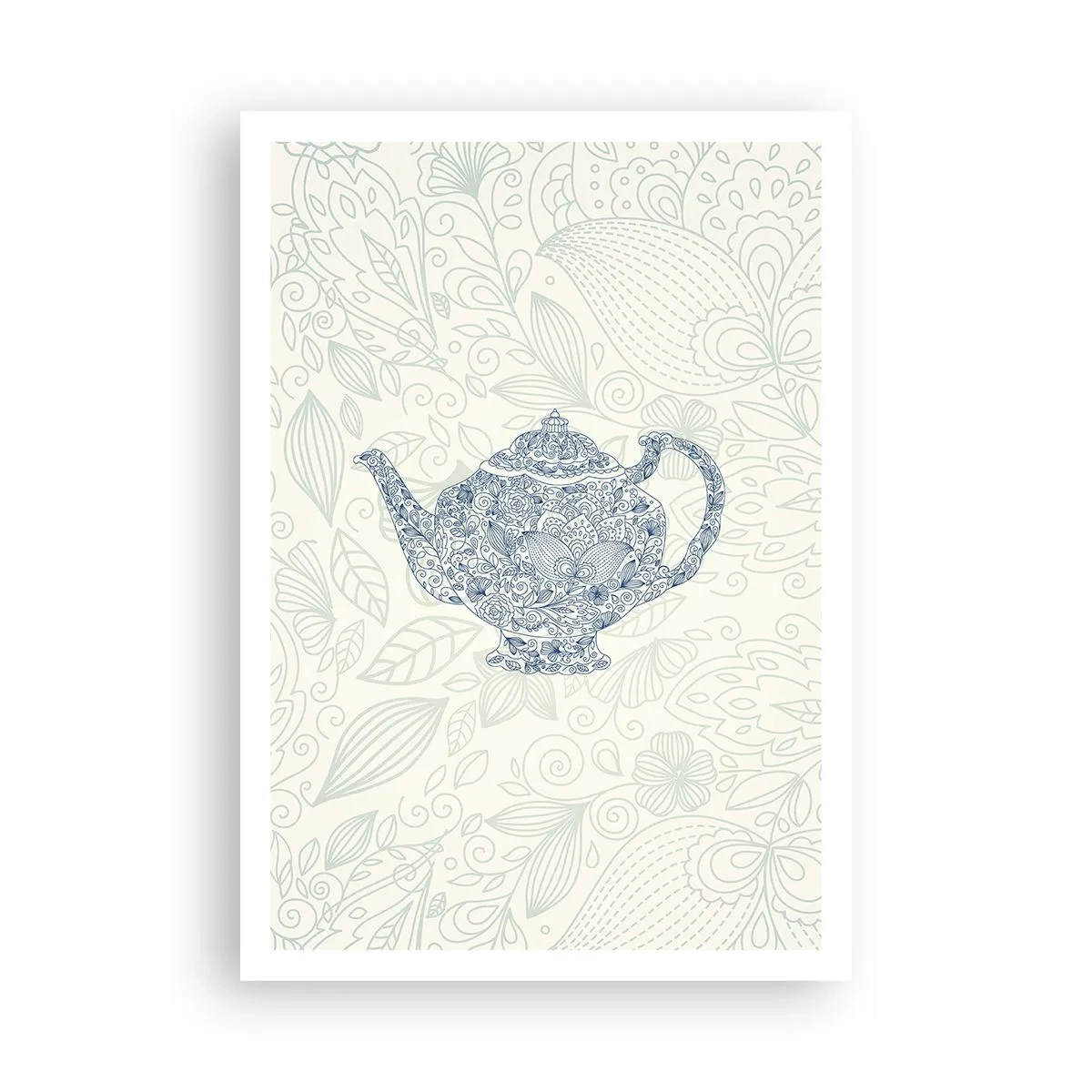 Poster - Charm of Tea - 70x100 cm