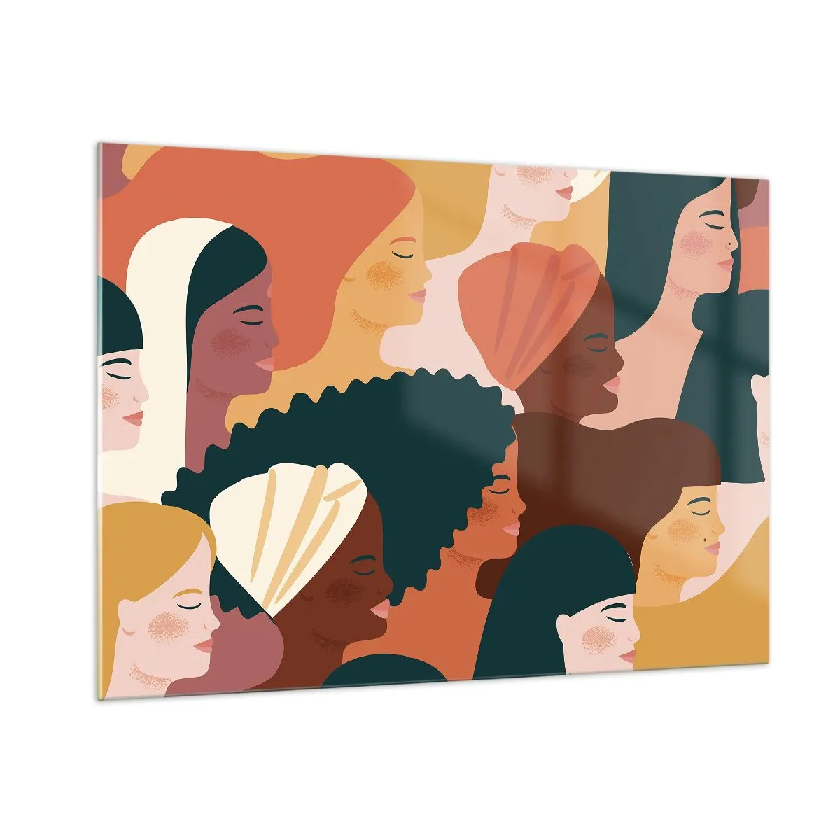 Glass picture - Pure Womanhood - 100x70 cm