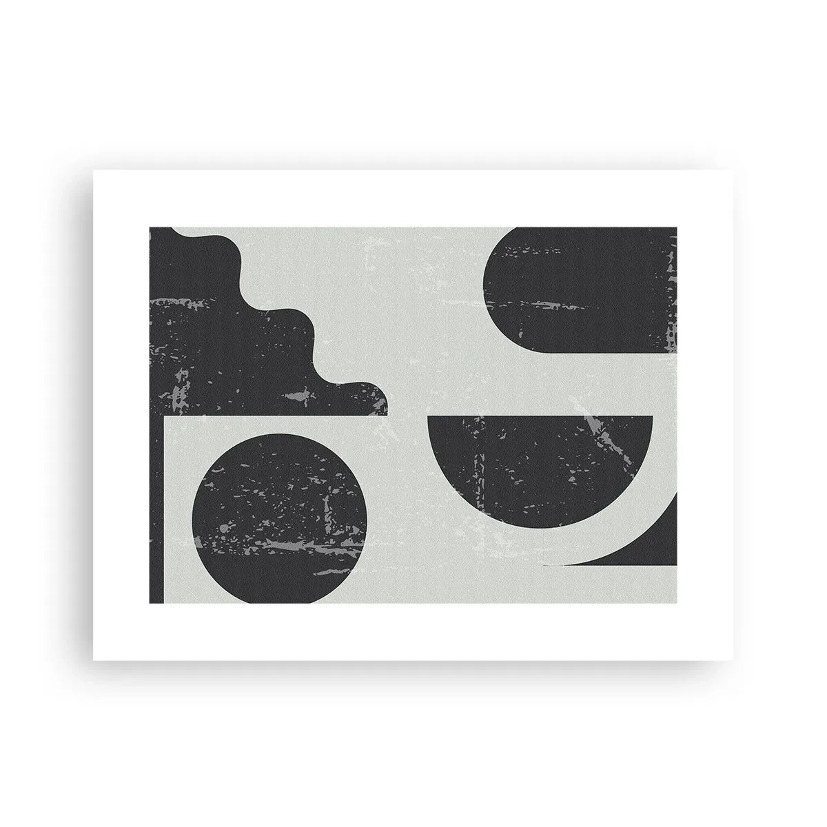 Poster - Composition Above and Under - 40x30 cm