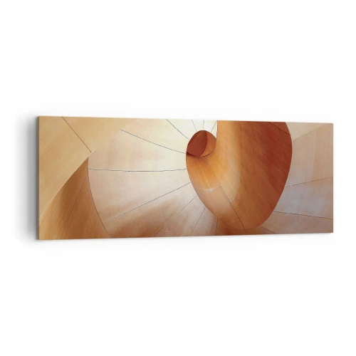 Canvas picture - Architectural Serpentine - 140x50 cm