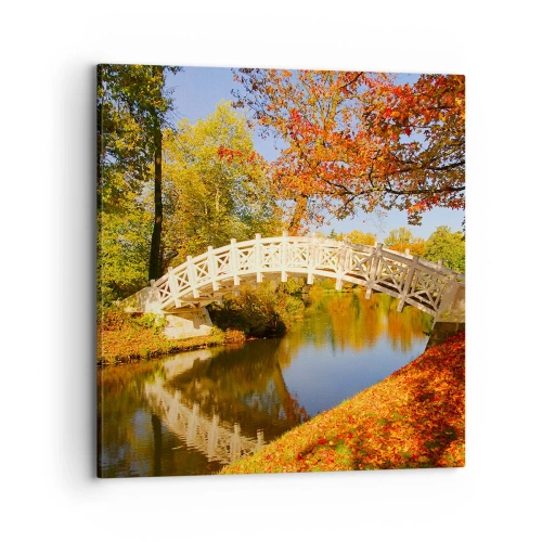 Canvas picture - On a White Bridge of Sighs - 70x70 cm