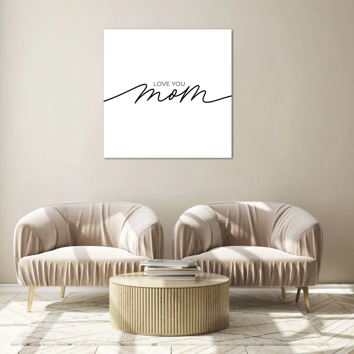 Glass picture - Great Emotion - 70x70 cm