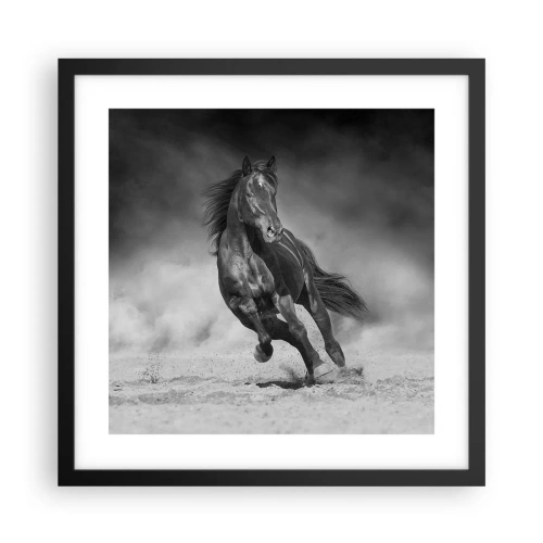 Poster in black frame - Worthy of Emir Himself - 40x40 cm