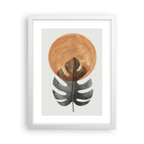 Poster in white frmae - Always the Sun - 30x40 cm