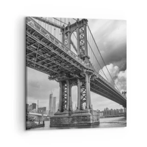 Canvas picture - To the Heart of a City - 60x60 cm