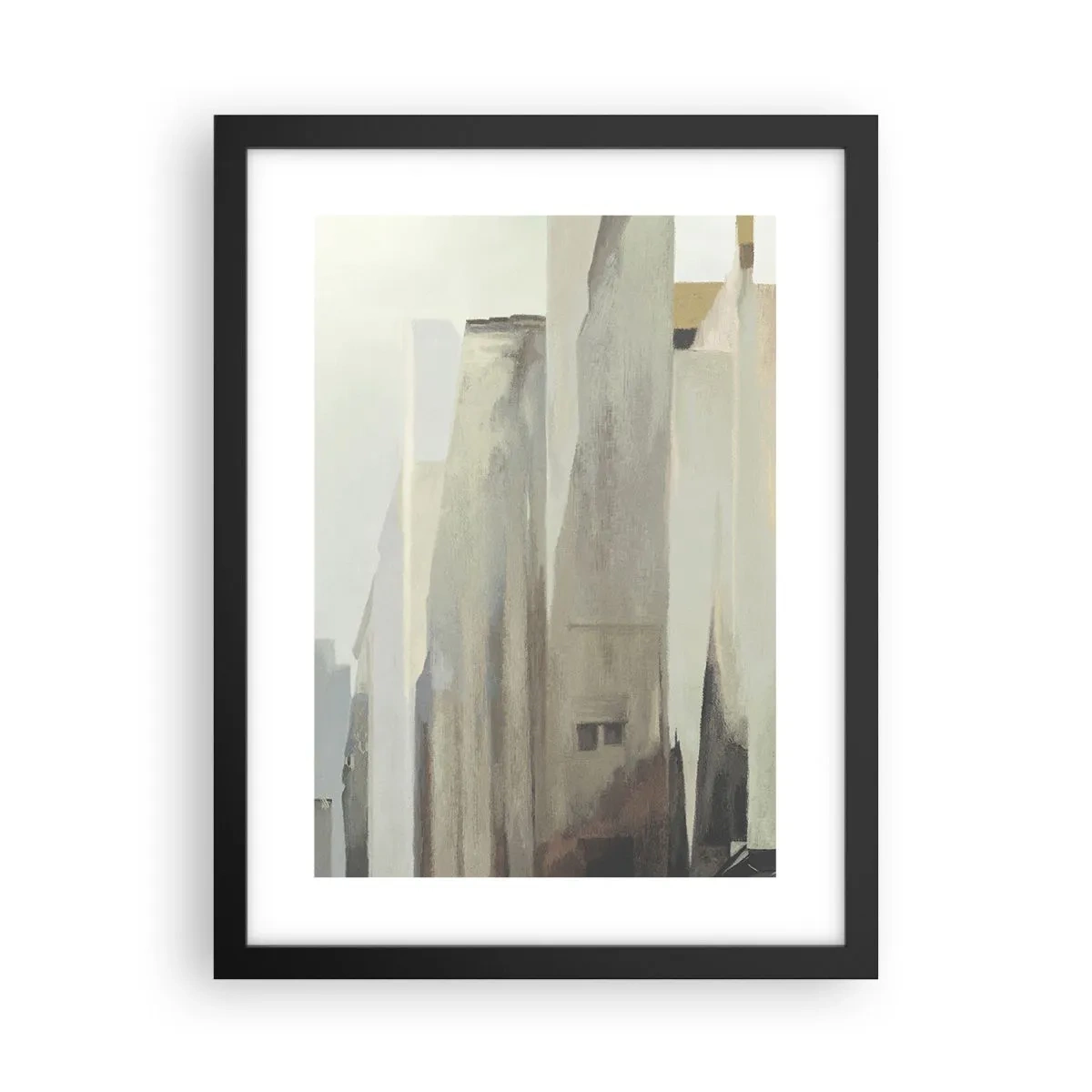 Poster in black frame - Dream of a City - 30x40 cm