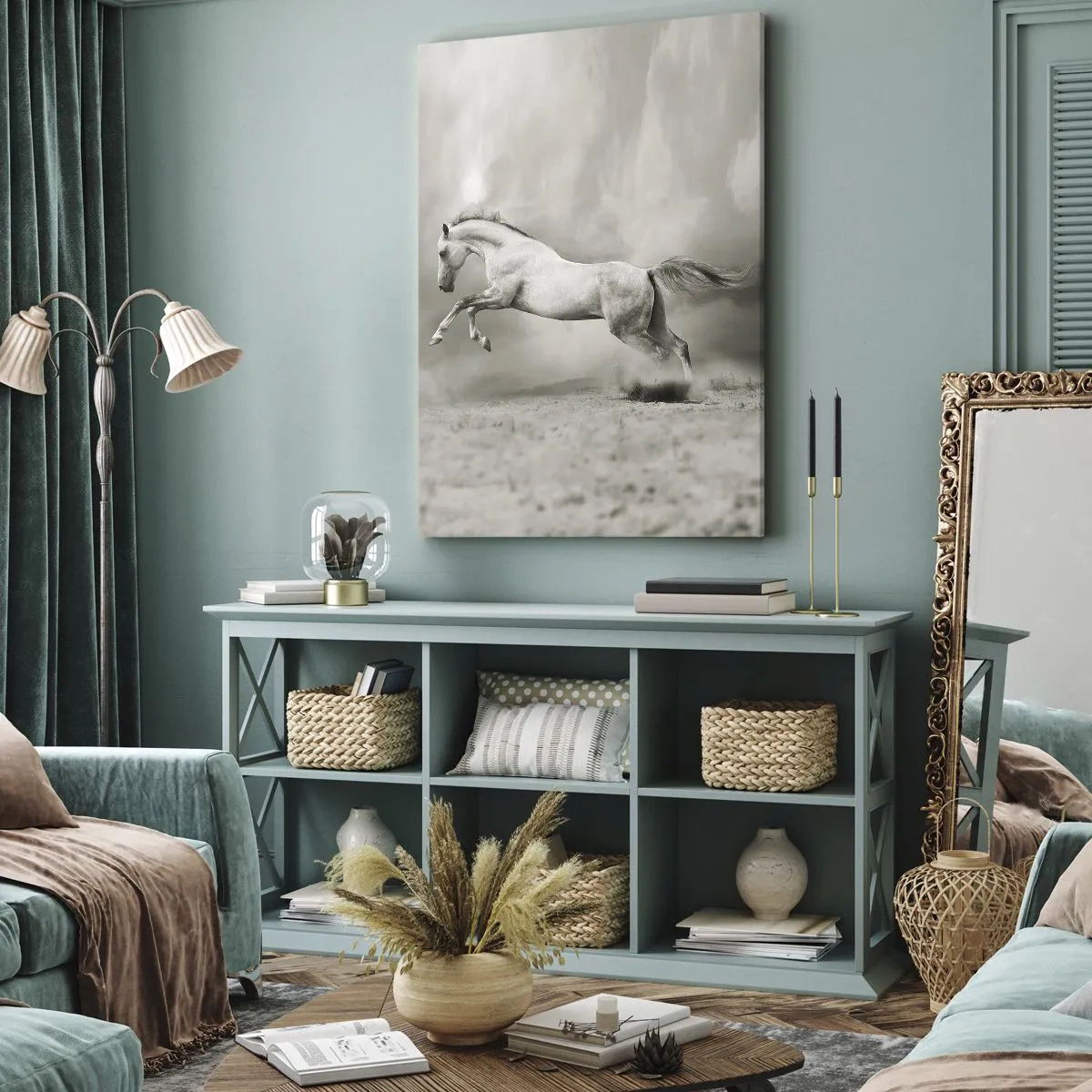 Canvas picture - Between Dream and Reality - 65x120 cm