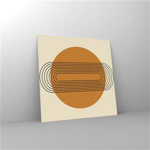 Glass picture - Perfect Plan - 30x30 cm