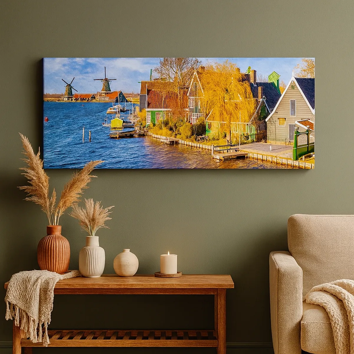 Canvas picture - Unchanged for Ages - 30x30 cm