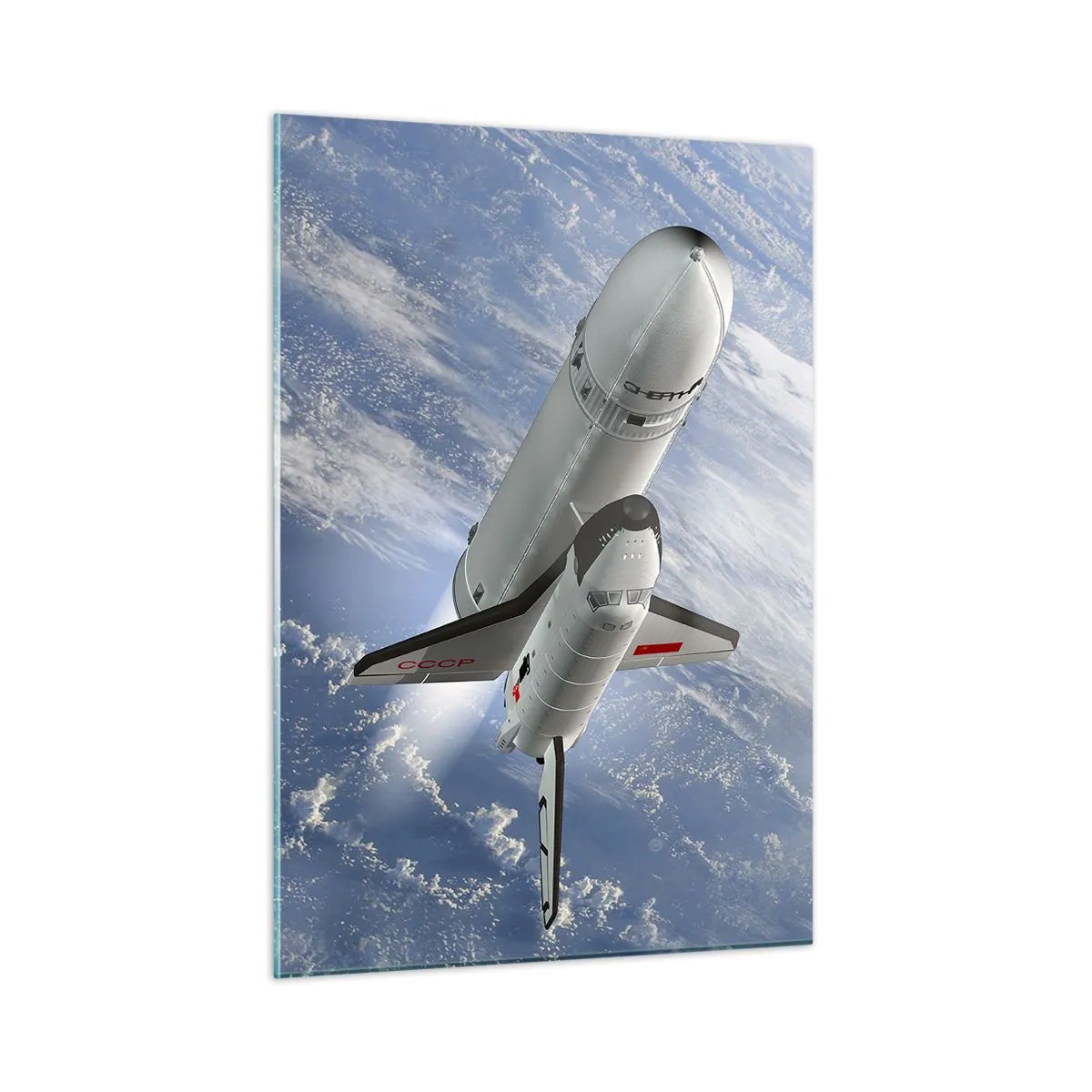 Glass picture - Space Ascension - 50x70 cm