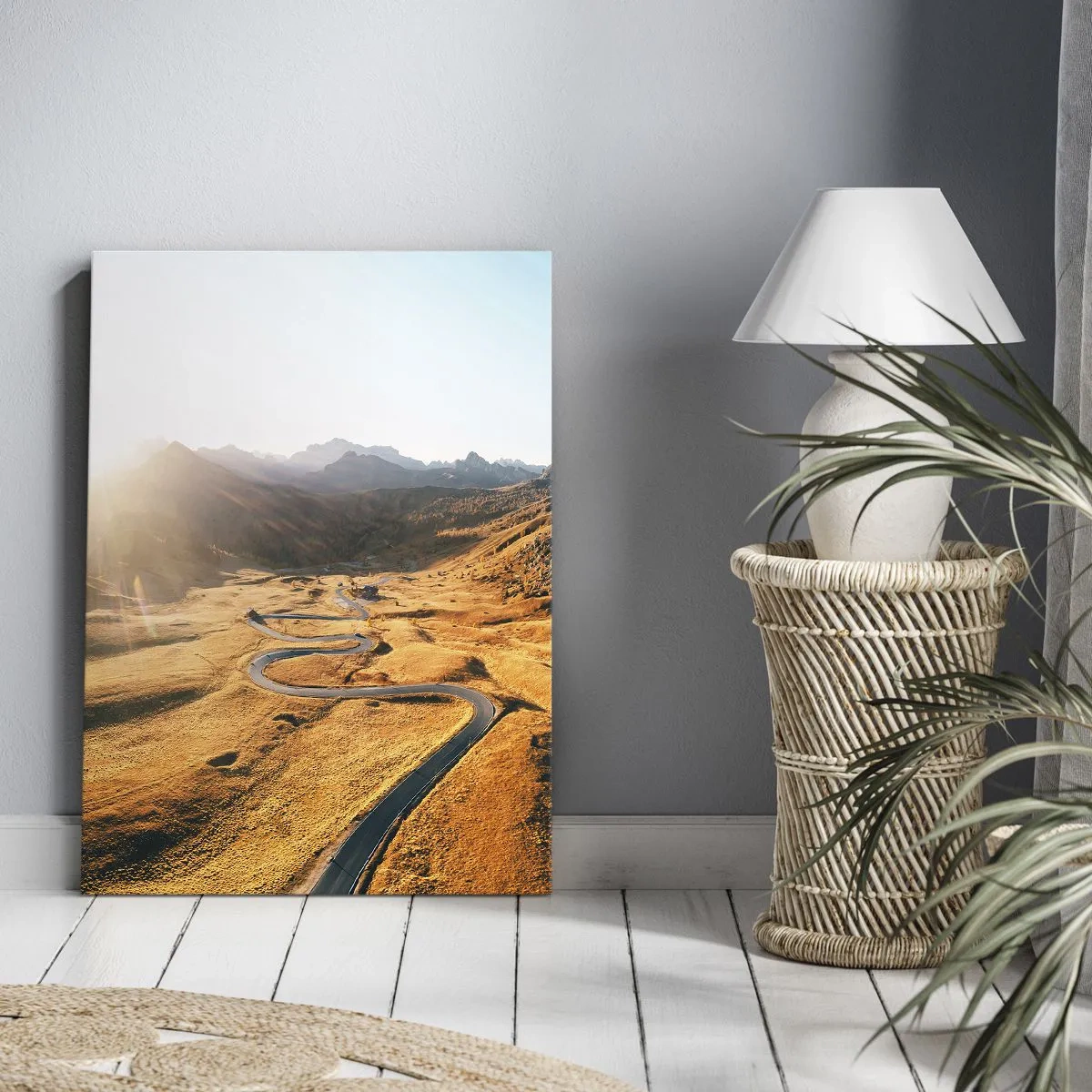 Canvas picture - In a Golden Valley - 70x100 cm