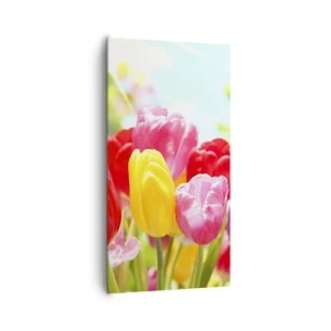 Canvas picture - It is Us, Colour of May! - 65x120 cm