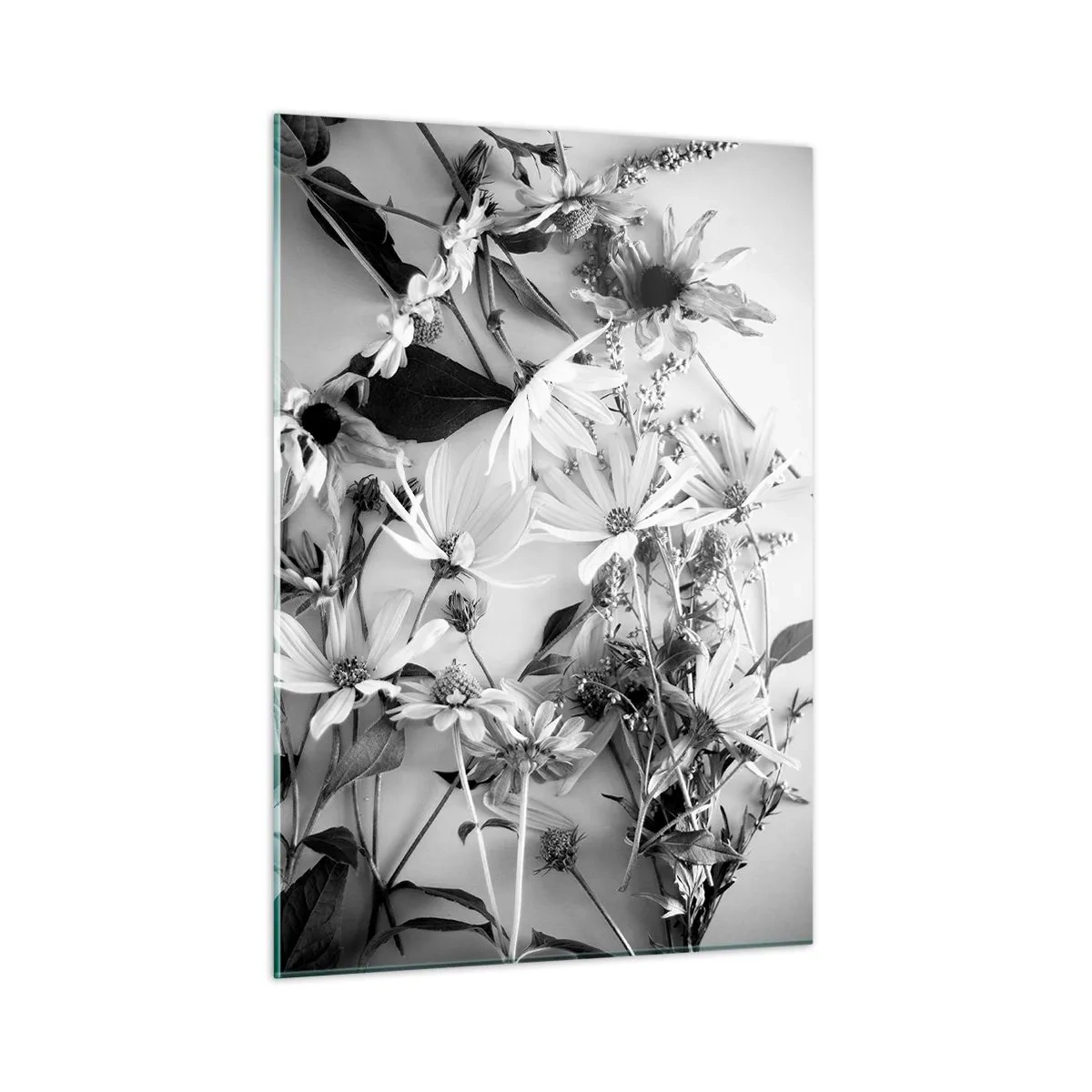 Glass picture - No-Bouquet of Flowers - 50x70 cm