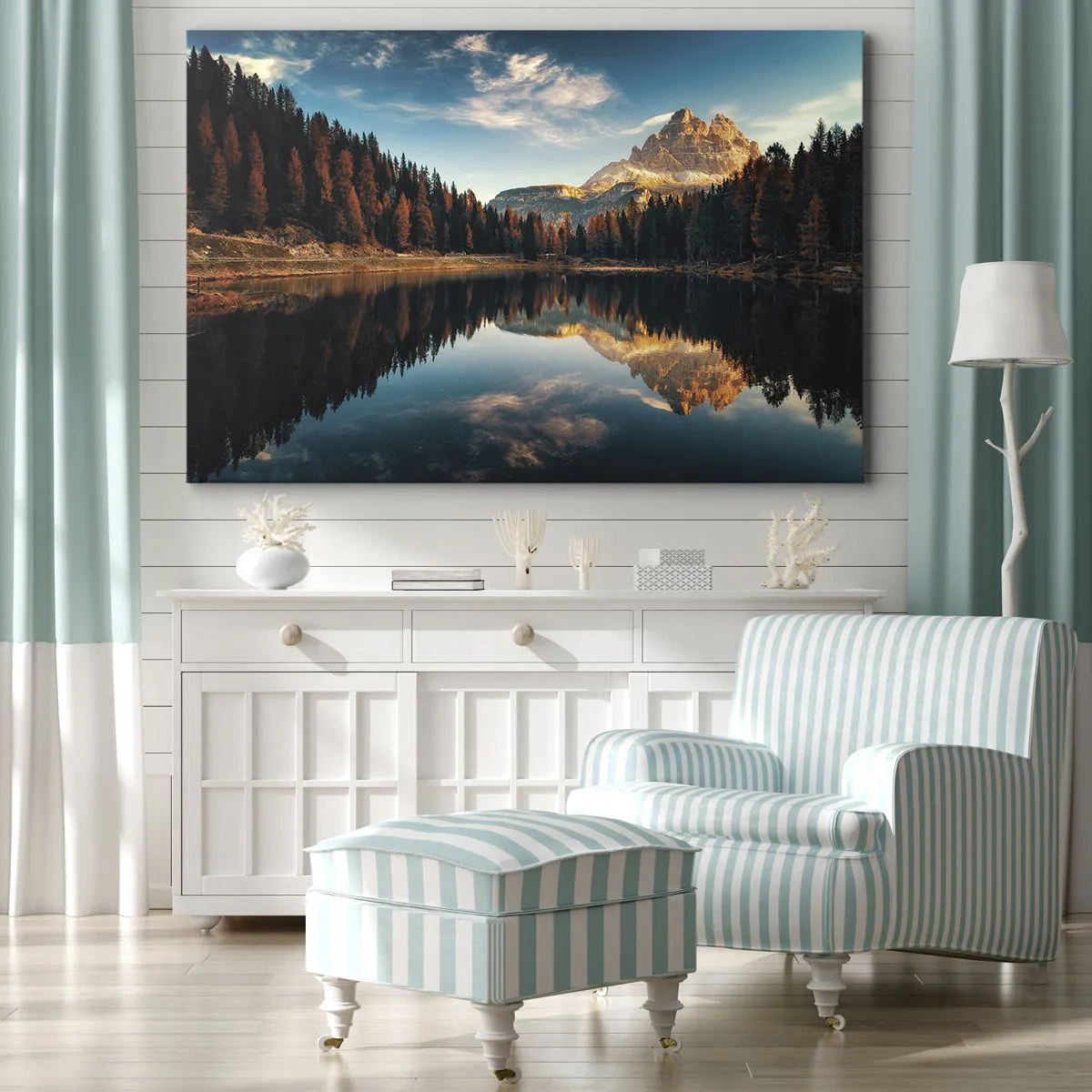Canvas picture - Double Landscape - 100x70 cm