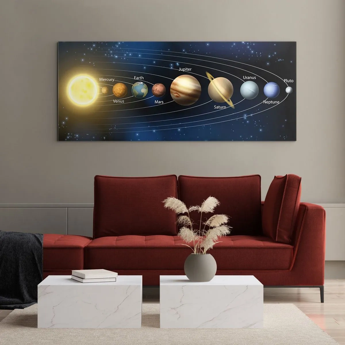 Glass picture - One in Ten - 90x30 cm