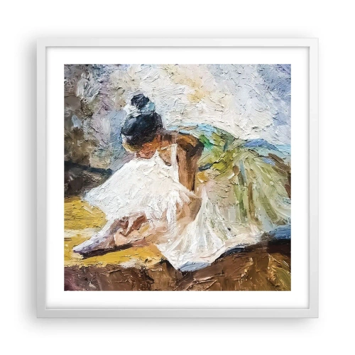 Poster in white frmae - From Degas' Painting - 50x50 cm