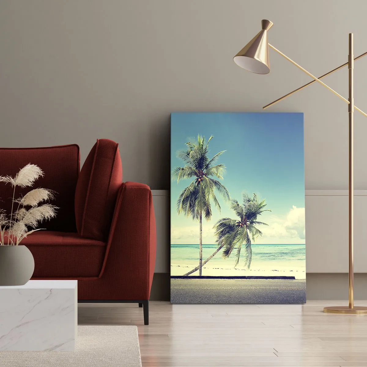 Canvas picture - Holiday Time - 55x100 cm