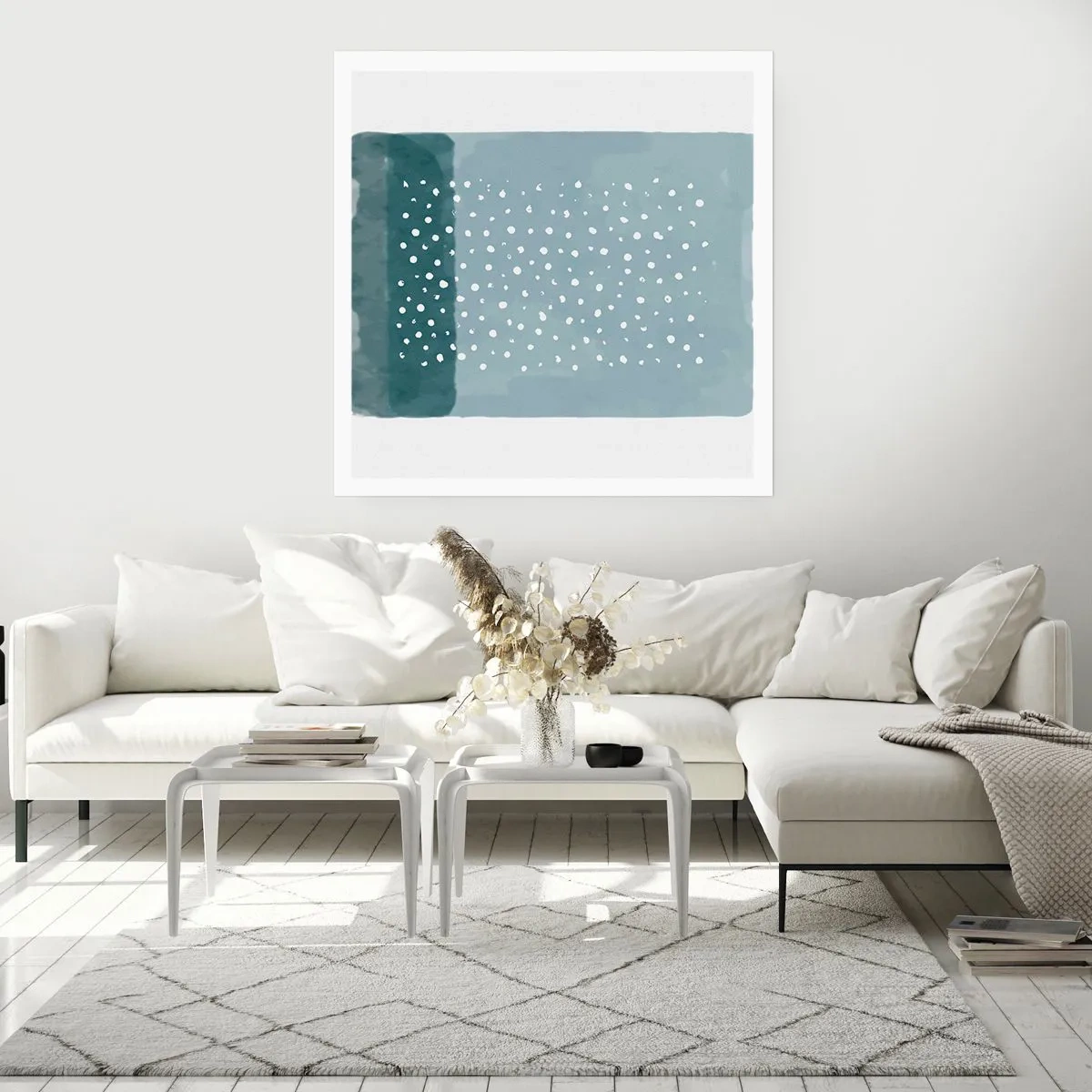 Poster - Grown on the Blue - 50x50 cm