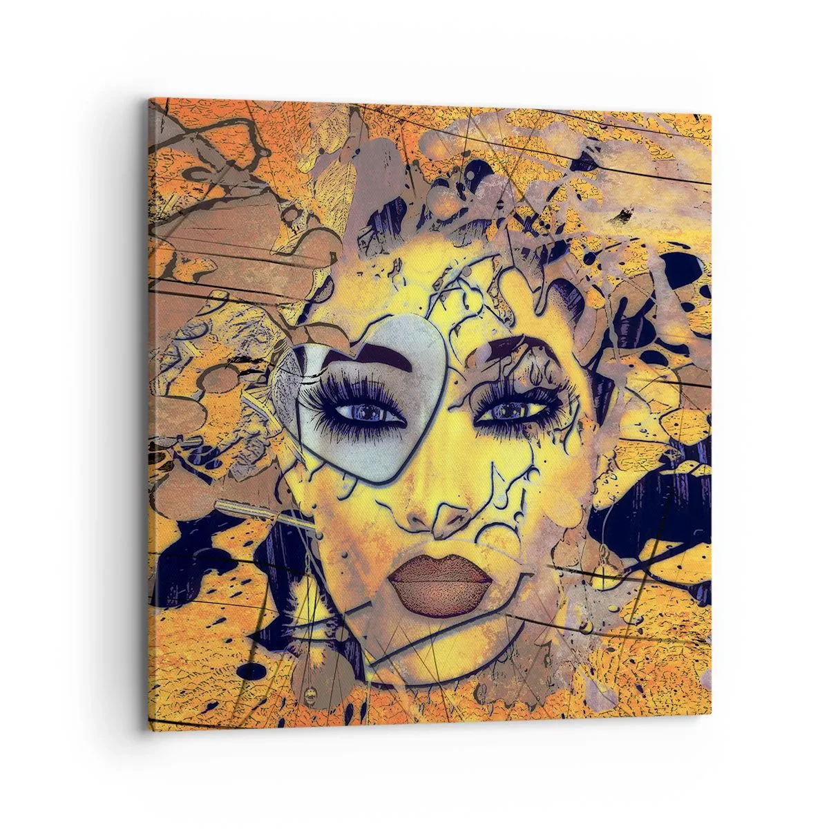 Canvas picture - Sunny Beauty - 70x70 cm