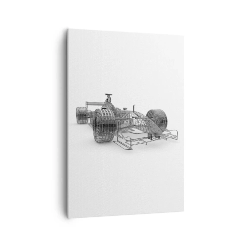 Canvas picture - Ideal Construction -How Speed Works - 70x100 cm