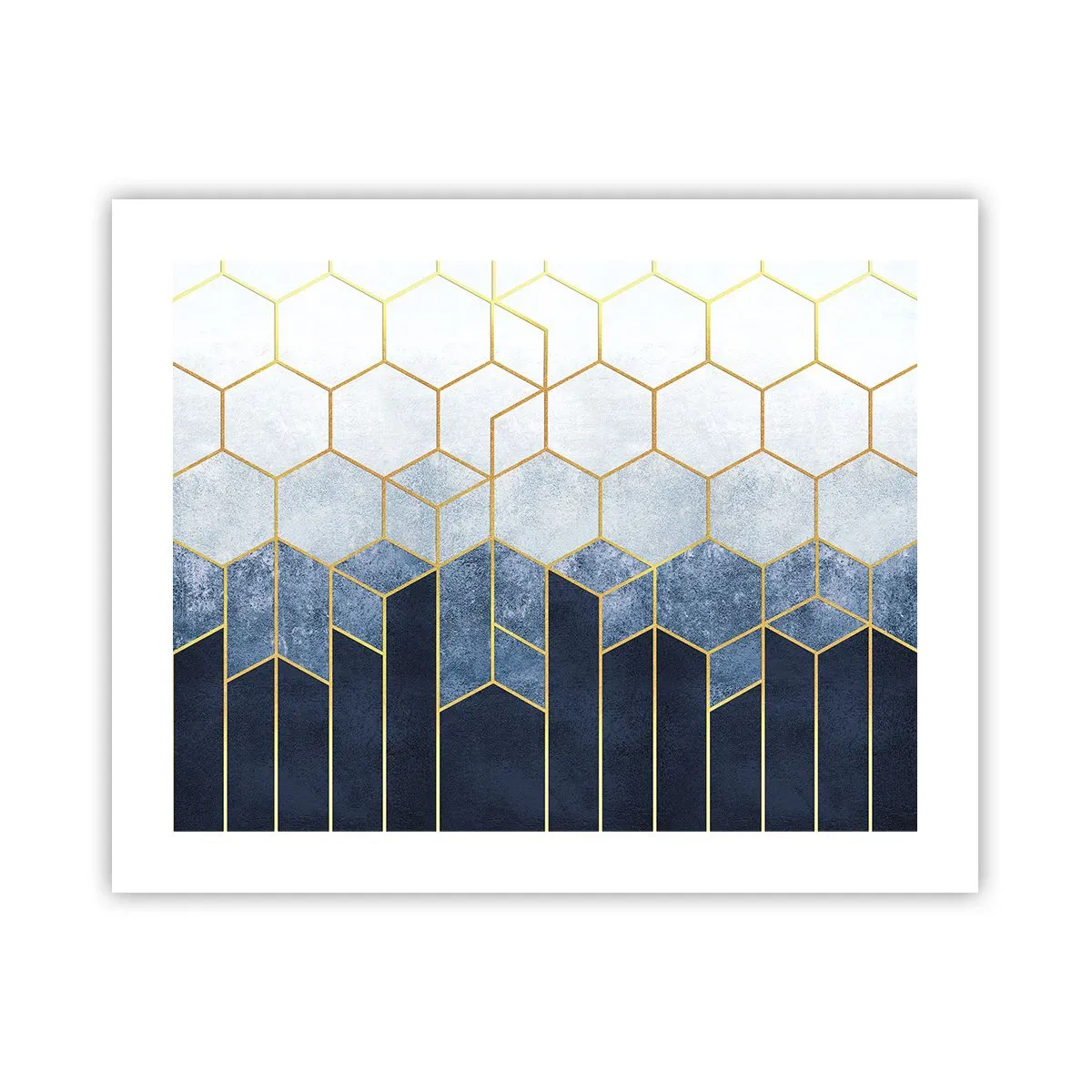 Poster - Composition in Syncopated Rhythm - 50x40 cm