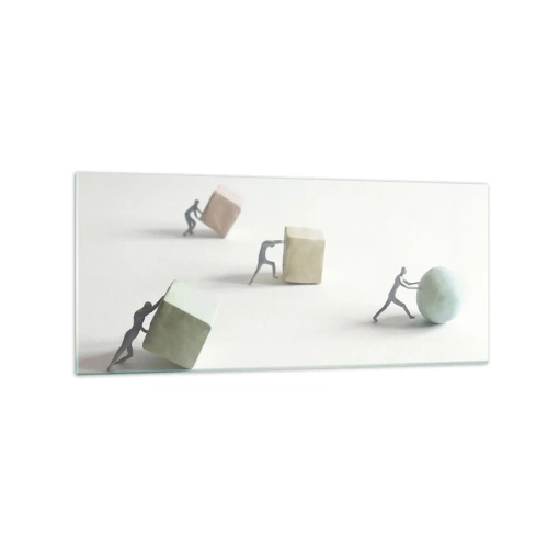 Glass picture - That's Life - 120x50 cm