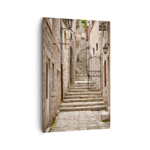Canvas picture - Magical Old Alley - 80x120 cm