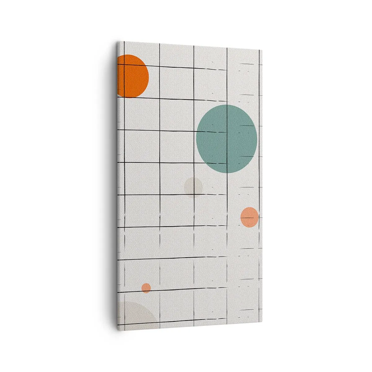 Canvas picture - Imprisoned. Us or Them? - 45x80 cm